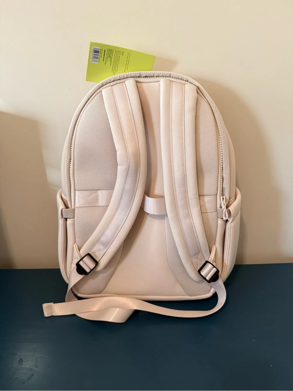 Minimalist Cream Backpack - Unbranded